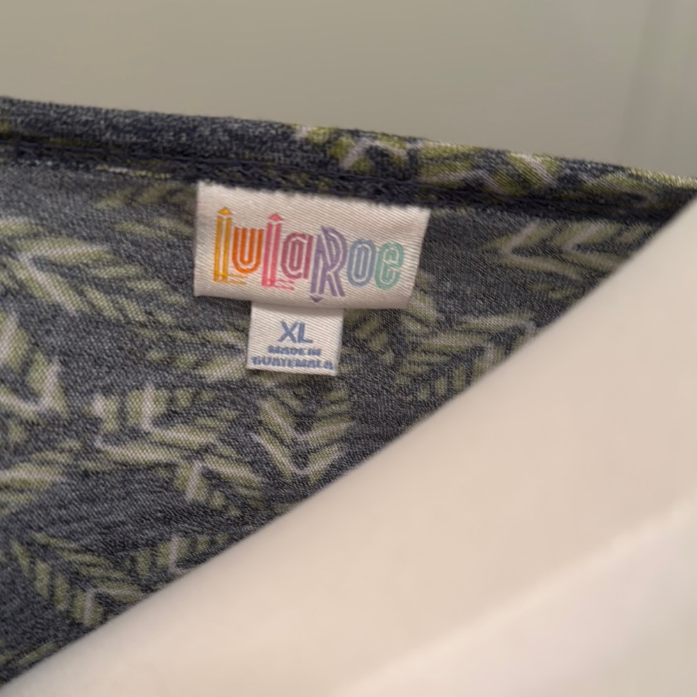 LuLaRoe Blue Sheath Dress - Picture 2 of 5
